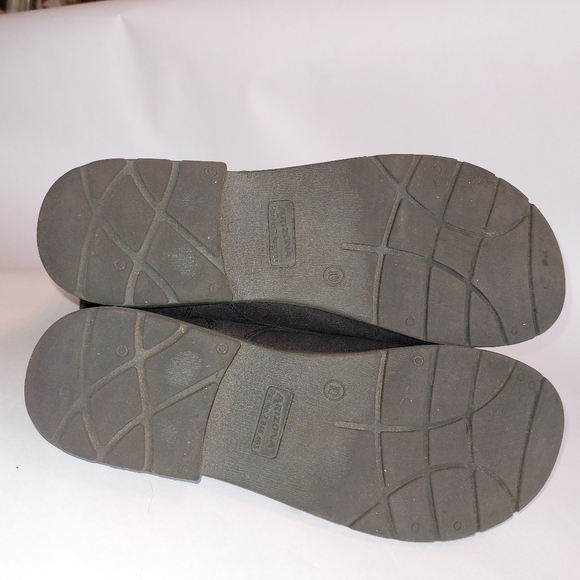 Arizona Black Faux Suede Lace Up Boots Womens 10 - Picture 3 of 3